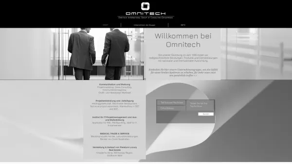 Website Screenshot: OMNITECH - Omnitech Holding - Date: 2023-06-23 12:08:20