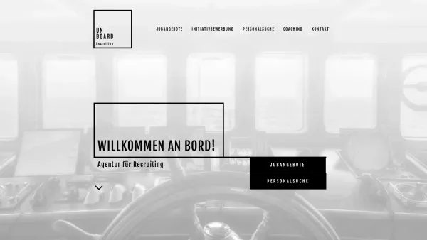 Website Screenshot: ONBOARD Recruiting e.U. - ONBOARD Recruiting - Headhunter | Personalvermittlung Graz Steiermark - Date: 2023-06-26 10:26:35