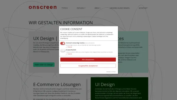 Website Screenshot: onscreen - Hörl & Rathmayr OEG - TYPO3, Web und Design von onscreen - Date: 2023-06-23 12:08:23