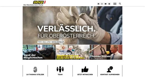 Website Screenshot: Oberösterreichische Seniorenbund ÖVP Oberösterreich - Die Oberösterreich-Partei: Daheim in Oberösterreich - Date: 2023-06-23 12:08:23