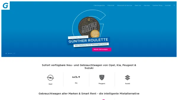 Website Screenshot: Opel Günther - Auto Günther - Auto Günther - Date: 2023-06-15 16:02:34