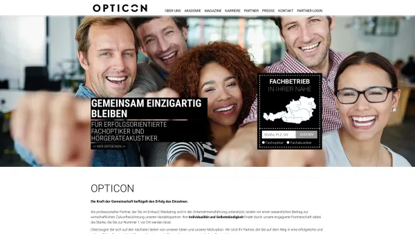 Website Screenshot: OPTICON Handels GmbH - OPTICON Handels GmbH - Date: 2023-06-26 10:26:35