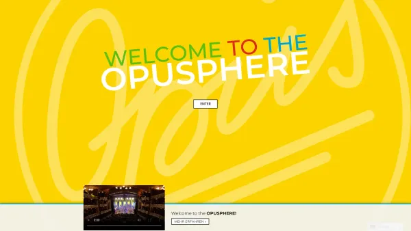 Website Screenshot: Recorder Music The Official OpusGerman - OPUS - Opusphere - official band website - Date: 2023-06-23 12:08:25