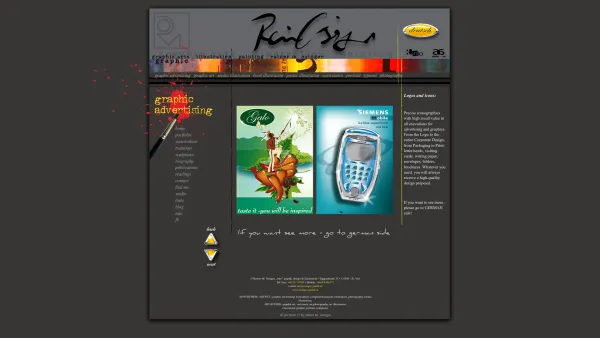 Website Screenshot: VEKTORGRAFIK - graphic advertising: Grafik Illustration Malerei | Rainer M. Osinger - Date: 2023-06-14 16:38:04