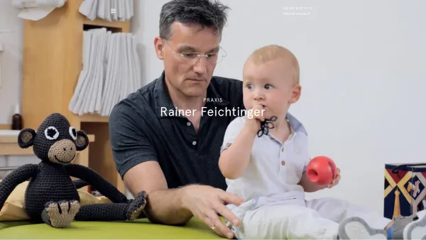 Website Screenshot: Feichtinger Rainer osteop - Rainer Feichtinger – Praxis - Date: 2023-06-15 16:02:34