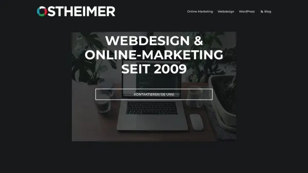 Website Screenshot: Ostheimer Webdesign & Online-Marketing - Webdesign & Online-Marketing Agentur Gänserndorf - Date: 2023-06-15 16:02:34