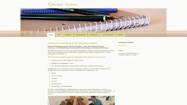 Website Screenshot: Otterway Academy - Otterway Academy - Date: 2023-06-14 10:44:17