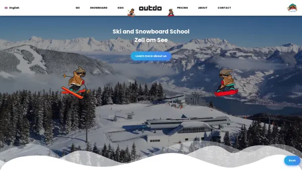 Website Screenshot: outdoadventures Michael Andersen - Ski School Zell am See - Ski & Snowboard lessons - Outdo - Date: 2023-06-14 10:44:17