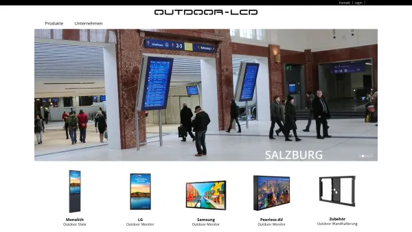 Website Screenshot: Follow me GmbH - Outdoor-LCD Monitore & Stele - hochwertig & wetterfest | Follow me - Date: 2023-06-14 10:44:17