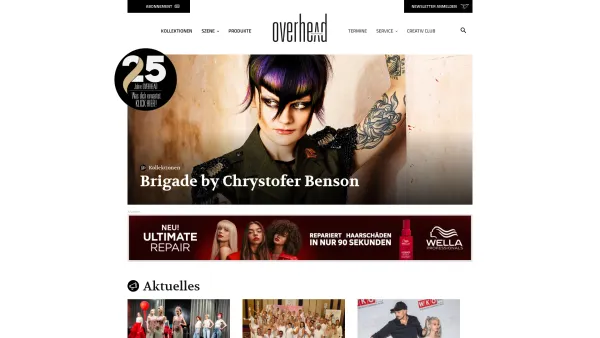 Website Screenshot: I.D.-Verlag-Marketing overhead das fachmagazfür friseure - News | Overhead - Date: 2023-06-23 12:08:31