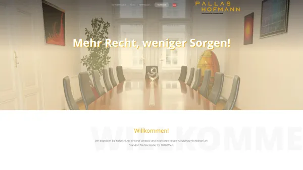 Website Screenshot: Pallas Rainer Michael - PALLAS HOFMANN Rechtsanwälte Partnerschaft - Date: 2023-06-23 12:08:34