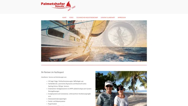 Website Screenshot: Palmetshofer Nautic - Palmetshofer Nautic | Ihr Partner für Ihre Yacht - Date: 2023-06-15 16:02:34