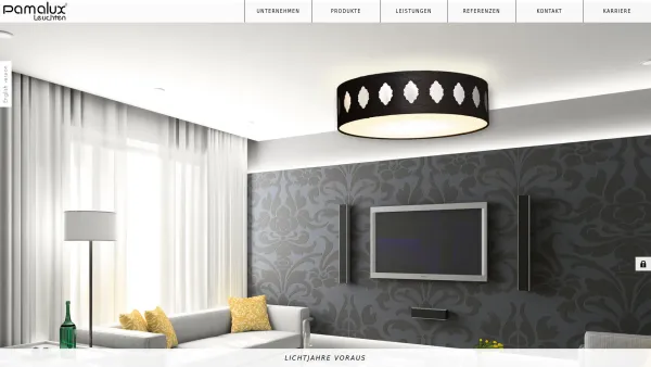 Website Screenshot: Pamalux Leuchten - PAMALUX Leuchten - Außenleuchten - Designerlampen - LED Lichttechnik - Date: 2023-06-23 12:08:34