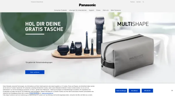 Website Screenshot: bei Panasonic Austria - Willkommen bei Panasonic Deutschland | Panasonic - Date: 2023-06-14 10:44:17