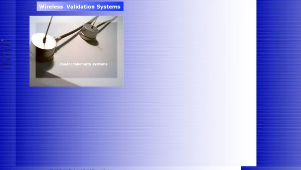 Website Screenshot: Binder Telemetry wireless validation systems wireless validation validation telemetry Telemetrie Pandora Perdix - Home - Date: 2023-06-23 12:08:34