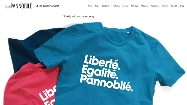Website Screenshot: Gerhard Pannobile Gols redirect - Liberté, Egalité, Pannobilé! - Date: 2023-06-23 12:08:37