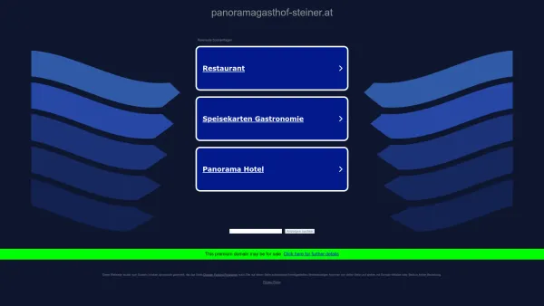 Website Screenshot: Albert Panoramagasthof Steiner ** Mauterndorf Lungau - panoramagasthof-steiner.at - Informationen zum Thema panoramagasthof steiner. - Date: 2023-06-15 16:02:34