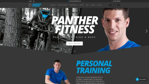 Website Screenshot: Panther Fitness Personal Training & more - ? Der Fitnesstrainer aus Graz - Panther Fitness & More - Date: 2023-06-14 10:46:49