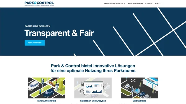 Website Screenshot: Park&Control PAC Parküberwachung - Park-Control AT: Park & Control Austria - Date: 2023-06-23 12:08:37