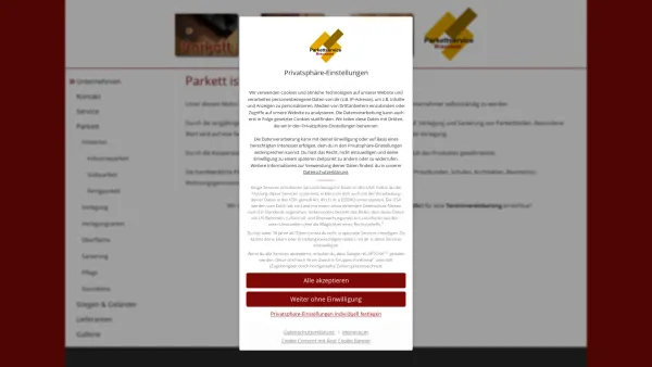 Website Screenshot: Wohnen mit der Natur Parkettboden von Antos Co Parkett KEG - Parkettservice - Parkettservice - Date: 2023-06-23 12:08:40