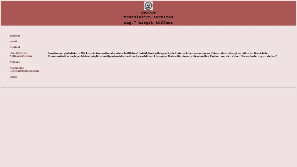 Website Screenshot: parole translation services - parole translation services - Date: 2023-06-23 12:08:40
