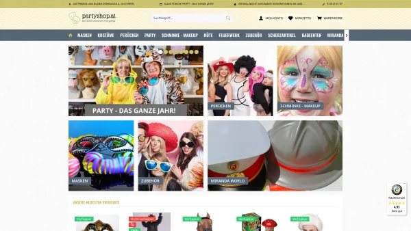 Website Screenshot: K+K Domgasse, Kostüme + klamauK - Date: 2023-06-14 10:37:52