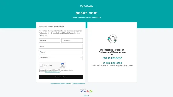 Website Screenshot: Pasut AG - pasut.com - Date: 2023-06-23 12:08:40