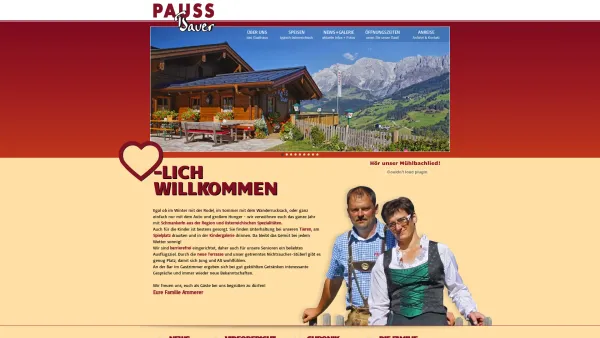 Website Screenshot: der Jausenstation Paußbauer! += - PAUSSBAUER - österreichische Spezialitäten | regionalen Schmankerl | Grillgerichte | Mehlspeisen | warme und kalte Buffet - Date: 2023-06-15 16:02:34