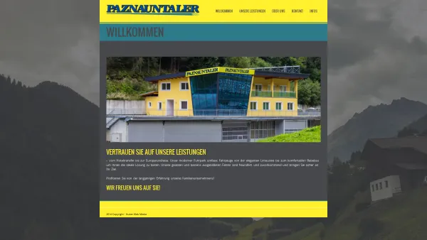 Website Screenshot: Verkehrsunternehmen Wilhelm Siegele GmbH - Paznauntaler - Date: 2023-06-23 12:08:43