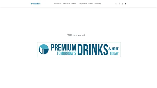 Website Screenshot: premium-drinks & more e.U. - Premium-Drinks & more - Date: 2023-06-23 12:08:43