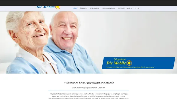 Website Screenshot: P.D.M. Demontagen, Montagen und Abbrucharbeiten GmbH - Pflegedienst Die Mobile Gmbh in Gronau - Date: 2023-06-23 12:08:43