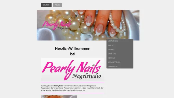 Website Screenshot: Pearly Nails Ewelina Pirog - Pearly Nails - pearly-nails - Date: 2023-06-23 12:08:46
