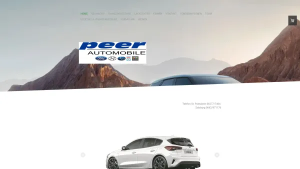 Website Screenshot: Peer GmbH & Co KG - SONDERAKTIONEN - peerautomobile - Date: 2023-06-23 12:08:46