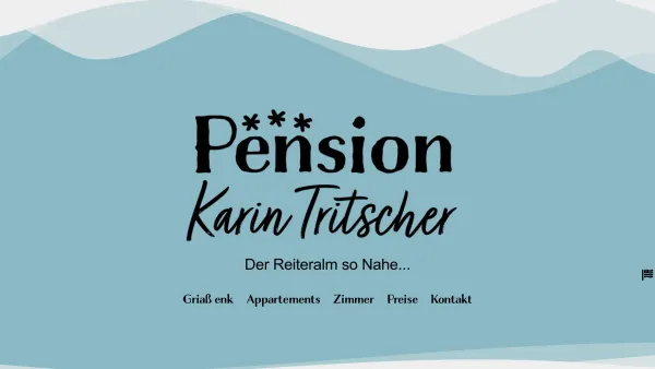 Website Screenshot: Frühstückspension Karin Wilkommen bei KarTritscher - Pension Karin Tritscher | Urlaub direkt in Pichl bei Schladming - Date: 2023-06-23 12:08:49