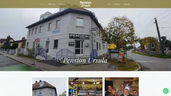 Website Screenshot: Pension Ursula Sedat Yilmaz - Pension Ursula – in Pfaffstätten – Baden - Date: 2023-06-23 12:08:49