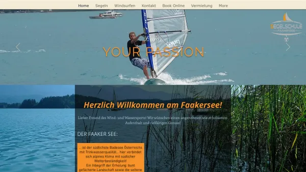 Website Screenshot: Elfriede bei PEPI Segeln Surfen Schi Snowboard - Home | SegelschuleFaakersee - Date: 2023-06-23 12:08:52