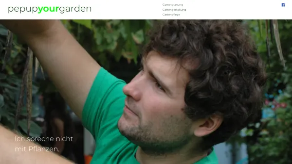 Website Screenshot: Luca Maron Gartenpflege - Pep Up Your Garden - Date: 2023-06-23 12:08:52
