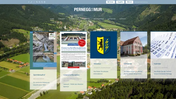 Website Screenshot: Gemeindeamt der Gemeinde Pernegg a.d. Mur - Gemeinde Pernegg an der Mur | Eine weitere WordPress-Website - Date: 2023-06-14 10:44:23