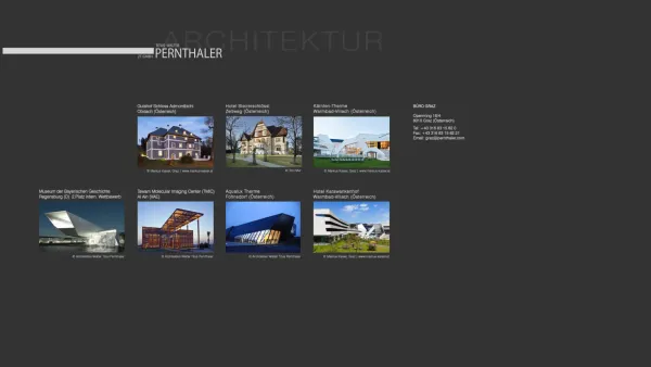 Website Screenshot: (architekten pernthaler zt gmbh) - Willkommen bei Architekten Pernthaler - Date: 2023-06-23 12:08:52