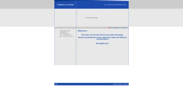 Website Screenshot: Thomas Unbenanntes Dokument - Möbeldesign Petek [www.petek.info] - Date: 2023-06-23 12:08:55