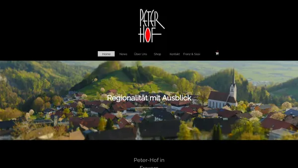 Website Screenshot: Michael www.peter-hof.at - Home - Peter-Hof | Regionale, nachhaltige Landwirtschaft - Date: 2023-06-23 12:08:55