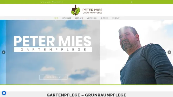 Website Screenshot: Gartenpflege mit Persönlichkeit &Herz P.u.H. Mies OG - Gartenpflege | Niederösterreich & Wien | Peter Mies - Date: 2023-06-15 16:02:34