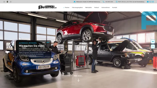 Website Screenshot: Autohaus Peternel - Autohaus Peternel – Wir machen Sie mobil - Date: 2023-06-15 16:02:34