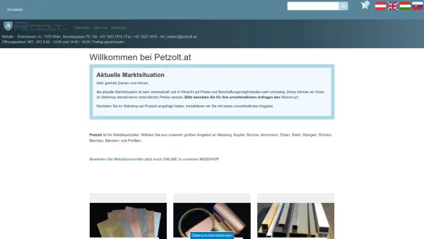 Website Screenshot: Friedrich Petzolt Ges.m.b.H. - Willkommen bei Petzolt.at | Petzolt.at - Date: 2023-06-14 10:44:23
