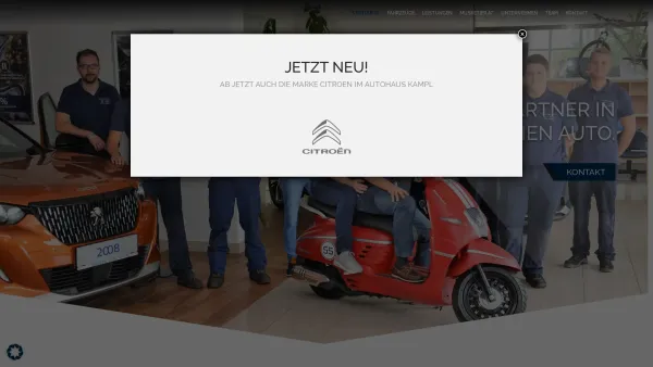 Website Screenshot: AUTOHAUS A. KAMPL KG - Startseite - Autohaus Kampl - Date: 2023-06-26 10:18:43