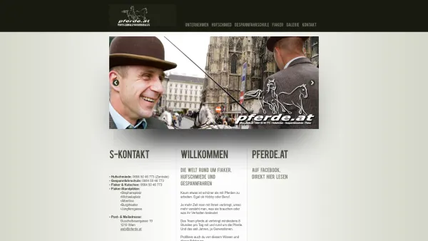 Website Screenshot: Zehetner FIAKER - pferde.at alles rund ums Pferd - Date: 2023-06-14 10:44:23
