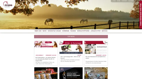 Website Screenshot: Burgenländischer pferdezucht-austria - Pferd Austria - Date: 2023-06-26 10:18:43