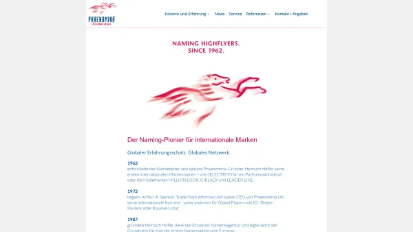 Website Screenshot: Mayfriends Mayerhofer Partner Phaenomina Namenkreation - Phaenomina GmbH - Date: 2023-06-26 10:18:46