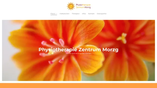 Website Screenshot: Hofer Claudia Dipl-PT mit Physiotherapiezentrum Morzg - Praxis - Date: 2023-06-26 10:18:46