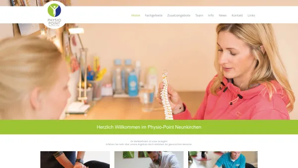 Website Screenshot: Hummer Birgit Physio-Point Neunkirchen Praxis für Physiotherapie - Physio Point Neunkirchen – Physiotherapie Einzeltherapie - Date: 2023-06-26 10:18:46